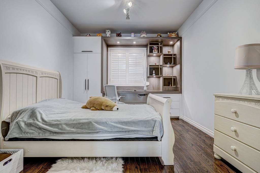 Amazing Wall Unit in Custom Bedroom