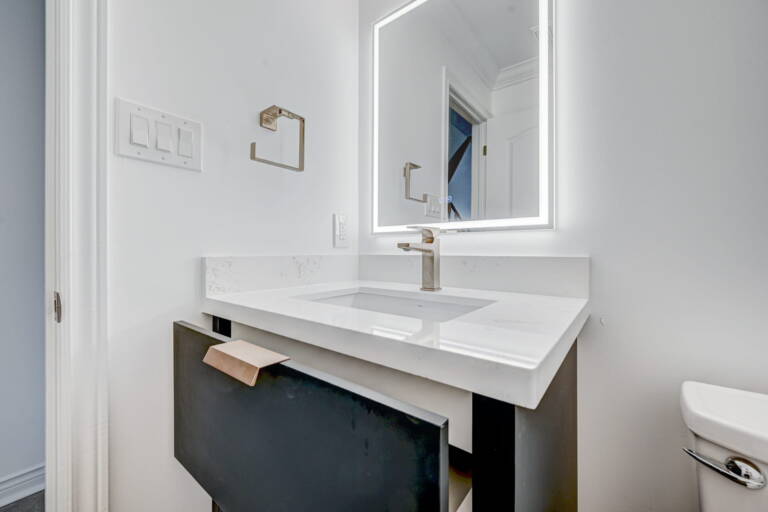 single-floating-vanity-with-backlit-mirror