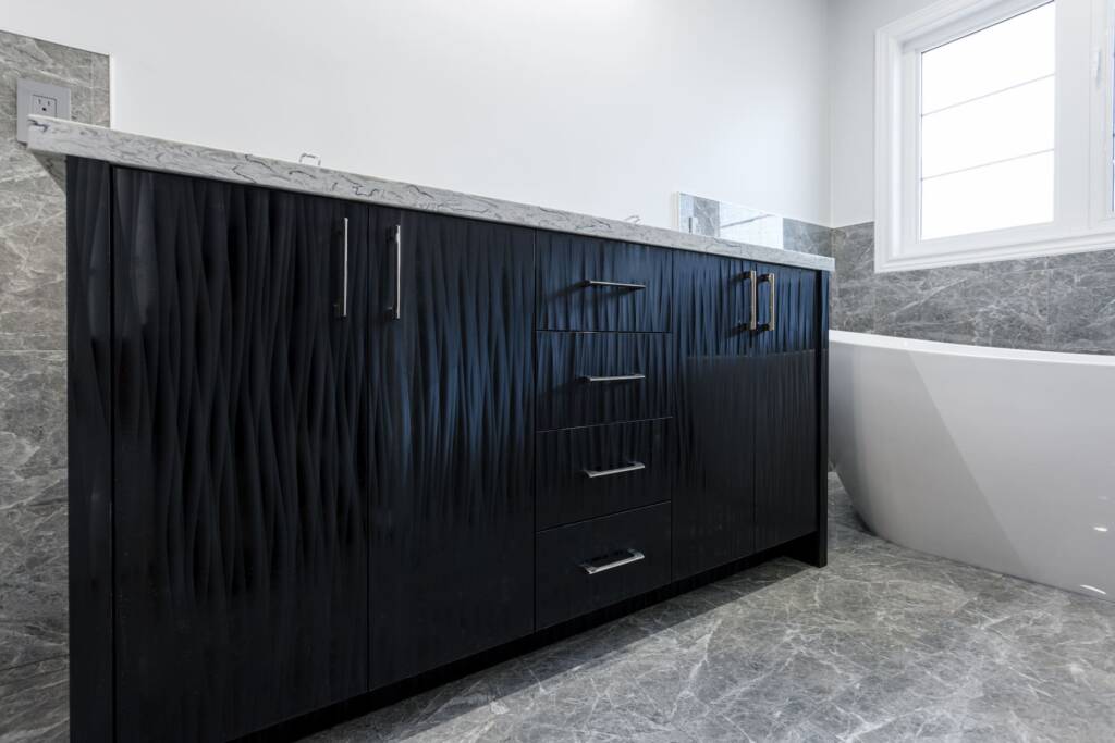 elegant bathroom vanity organizer